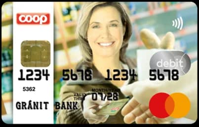 Gránit COOP Mastercard bankkártya
