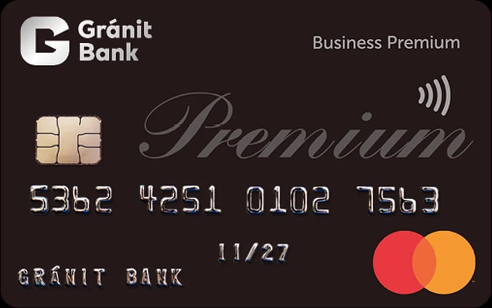Gránit Business Prémium Mastercard