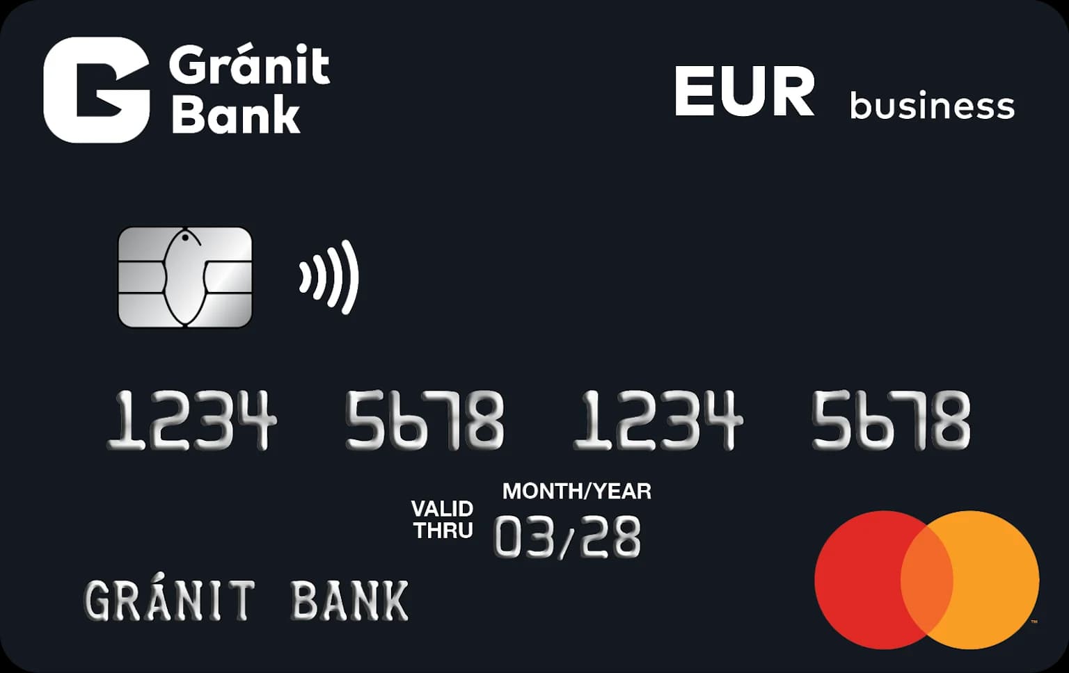 Gránit EUR Mastercard